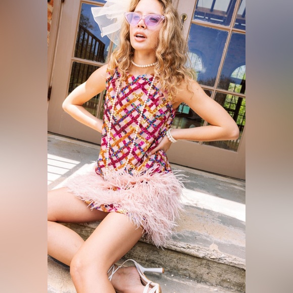 QUEEN OF SPARKLES DRESS SIZE XS - Picture 1 of 6